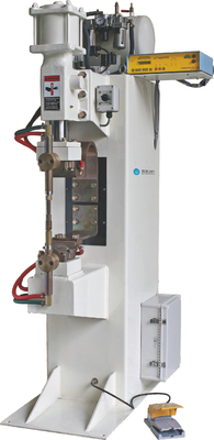 0-50V industriële Vleklassers 100*100mm het Lassenmachine van de Weerstandsnaad