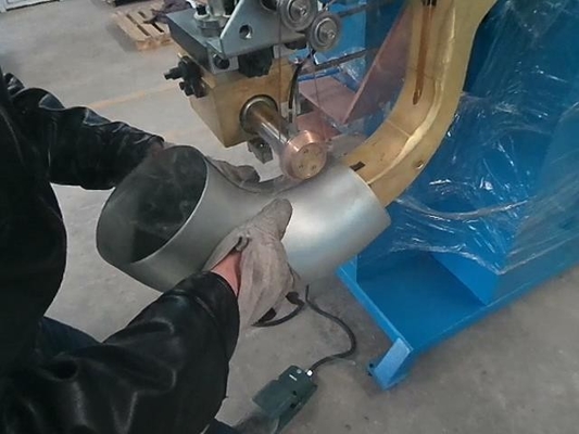 50KVA van de het Materiaalbuis van het naadlassen van het de Naadlassen van het de Machinelassen Hoek 45 90 15 60
