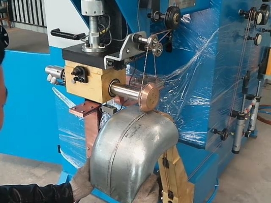 50KVA van de het Materiaalbuis van het naadlassen van het de Naadlassen van het de Machinelassen Hoek 45 90 15 60