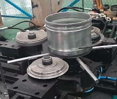 De gebogen van de de Luchtleidingsmachine van de Ventilatiebuis rubberring die machine vormen