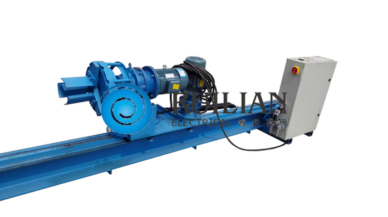 De verwerking sloeg de Buis van 2M/Min Metal Cold Bending Spiral Vormt Machine 2KVA