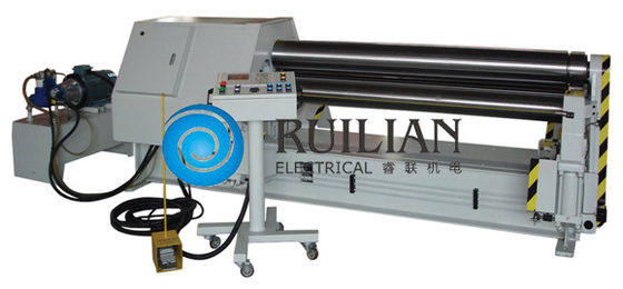 OD 200mm2000mm Rolling Machine 20KVA van de Vier Schacht de Flexibele Plaat