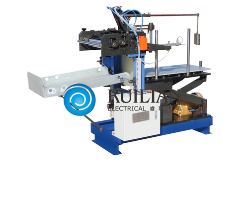 2KVA Tin Plated Sheet Duct Rolling-Machine het Krullen Snelheid 8m/Min