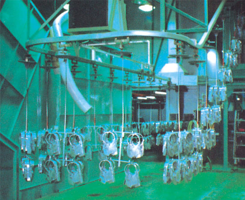 120KW nevel het Schilderen de Lijn van de de Delendeklaag van het Materiaalaluminium 15m/Min
