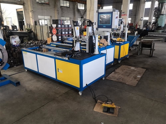 De Machine van het de Flenslassen van 650 T/min Min Air Duct Angle Iron 20KVA